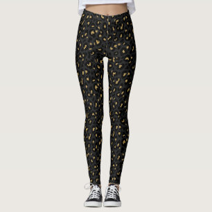 Shadow Leopard Print Leggings