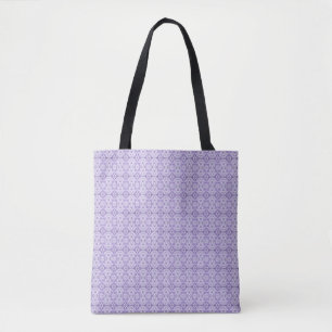 Shadow Light Purple Abstract Watercolor Art Tote Bag