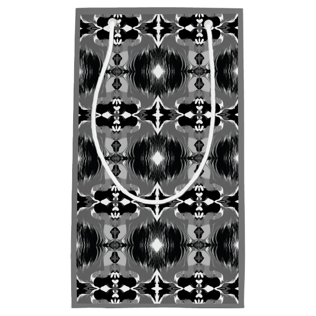 Shadow Mirror Pattern  Small Gift Bag (Front)