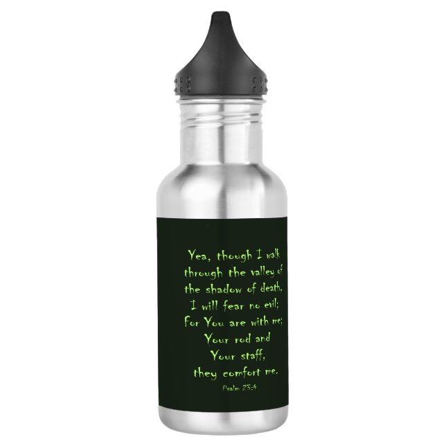 Shadow of Death -- Skull 532 Ml Water Bottle (Left)