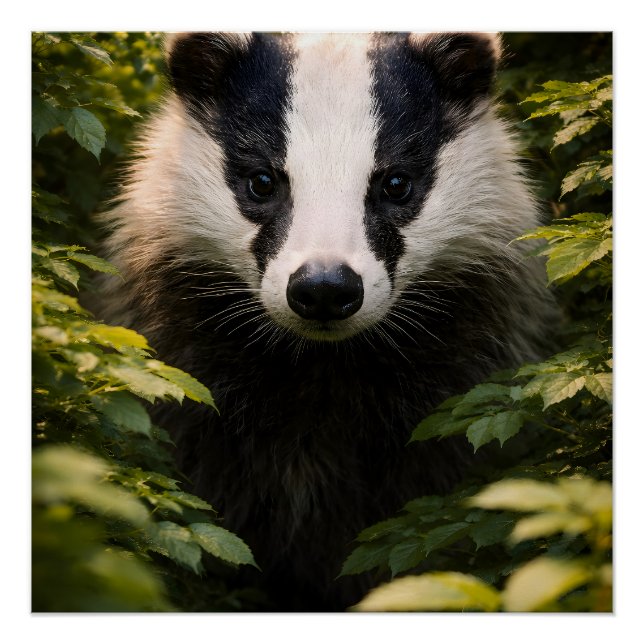 Shadow of the majestic badger poster (Front)