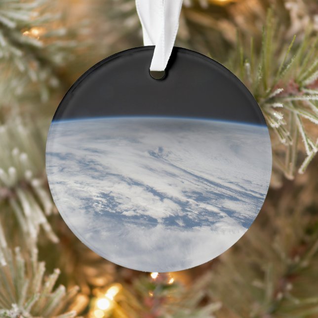 Shadow Of The Moon Cast On The Northern Pacific. 2 Ornament (Tree)