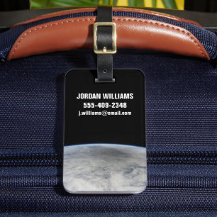 Shadow Of The Moon Cast On The Northern Pacific. Luggage Tag