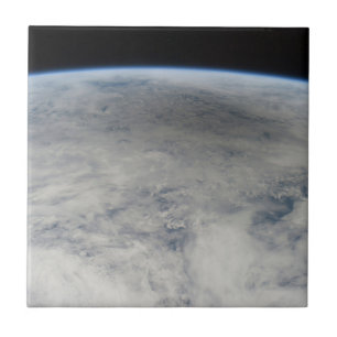 Shadow Of The Moon Cast On The Northern Pacific. Tile