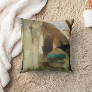 Shadow on the Wall, Helene Schjerfbeck Cushion