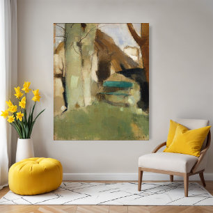 Shadow on the Wall, Helene Schjerfbeck Poster