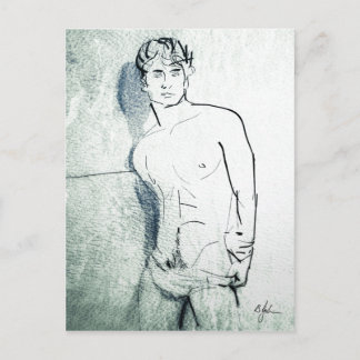 Shadow On The Wall Postcard