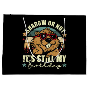 shadow or not it's still my birthday large gift bag