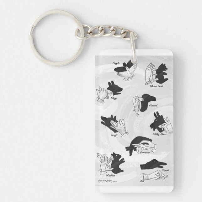 Shadow Puppets Key Ring (Front)