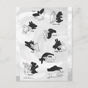 Shadow Puppets Postcard