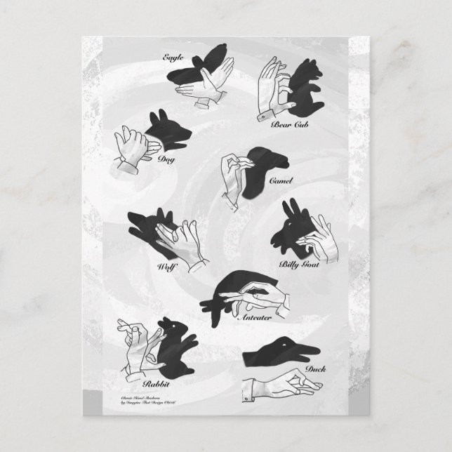 Shadow Puppets Postcard (Front)