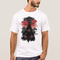 Shadow Reaper in the Rain - Red Cloud Aesthetic T-
