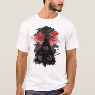 Shadow Reaper in the Rain - Red Cloud Aesthetic T- T-Shirt