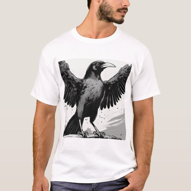 "Shadow Serpent" T-Shirt (Front)