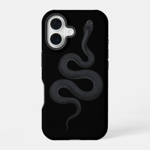 Shadow Serpent – The Elegance of Venom iPhone 16 Case