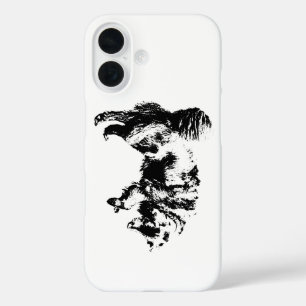 Shadow-Soft Curiosity iPhone 16 Case