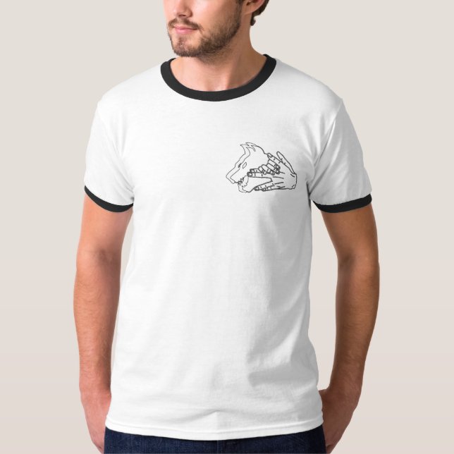 Shadow Sorcerer | Blue Curse Aesthetic Anime Tee (Front)
