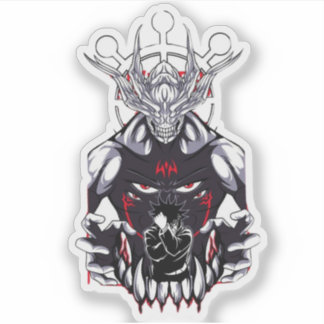 🌑 Shadow Summoner Sticker – Anime-Inspired Vinyl