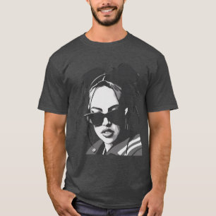 Shadow Swagger Nina Chuba Noir Cool Silhouette T-Shirt