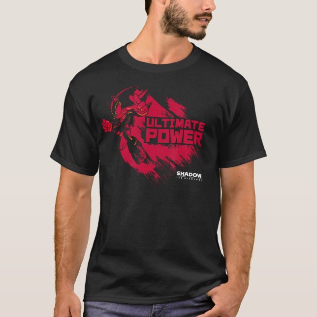 Shadow The Hedgehog - Ultimate Power T-Shirt (Front)