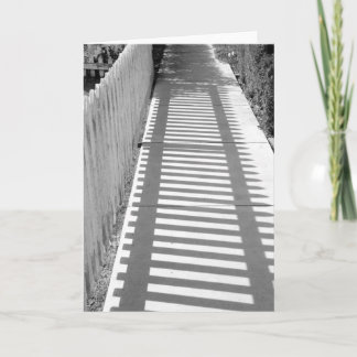 Shadow Tracks Card