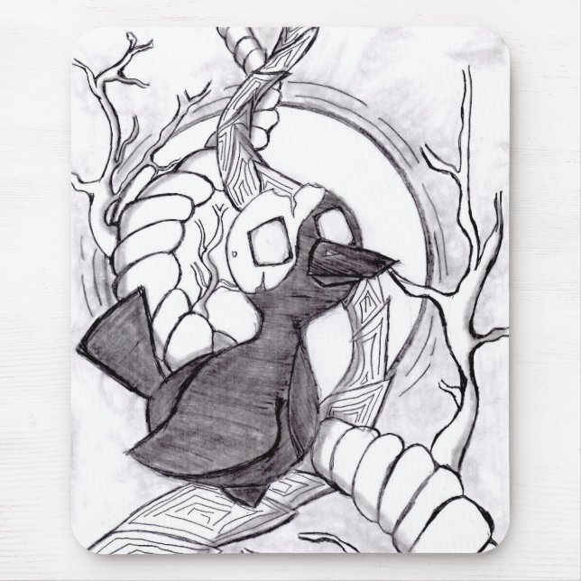 shadow tree mouse mat (Front)