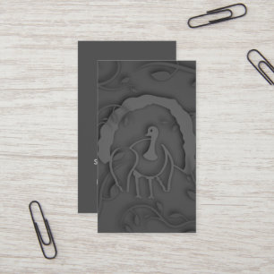 Shadow Turkey Noir Business Card