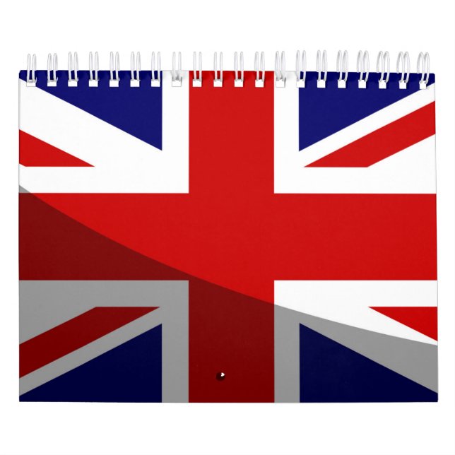 Shadow Union Jack Flag Calendar (Cover)
