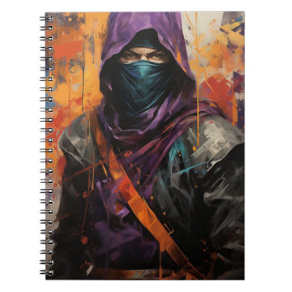 Shadow Veil: The Silent Sentinel Anime Notebook