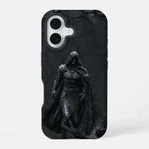 Shadow Walker – Hooded Warrior iPhone 16 Case