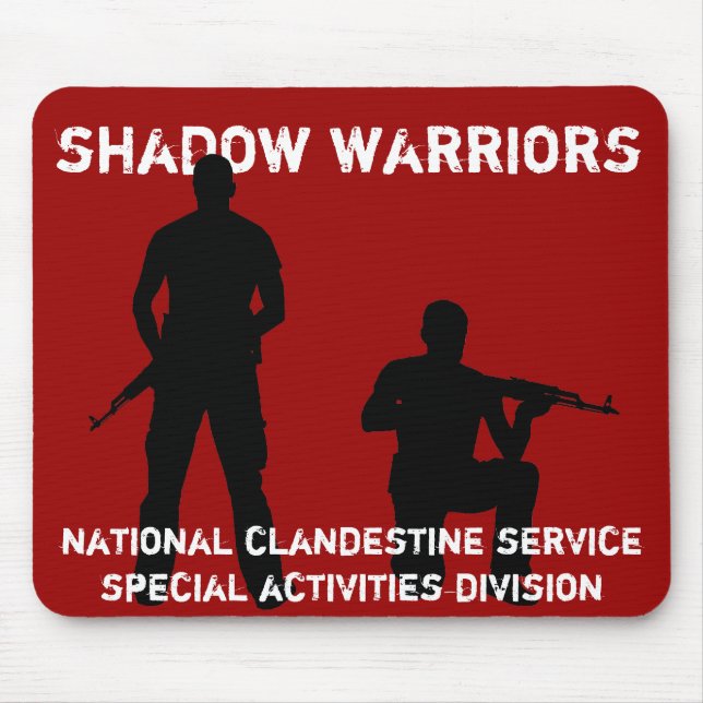Shadow Warriors - CIA National Clandestine Service Mouse Mat (Front)