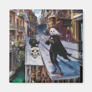 Shadow Work Occult Dark Witchy Recovery AI Art Magnet