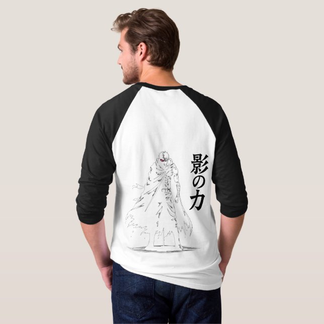 Shadow Wrath: Dual-Sided Ninja Power T-Shirt (Back Full)
