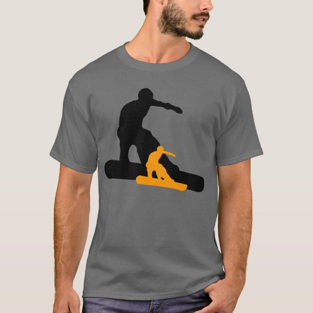 shadowboarder : orange : T-Shirt (Front)