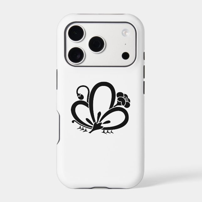 Shadowed butterfly-shaped Plum blossom (Back)