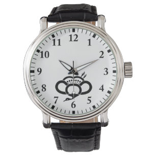 Shadowed crane-shaped plum blossom watch