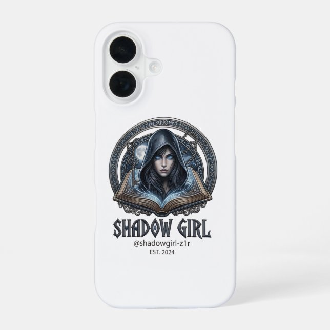 shadowgirl iPhone 16 case (Back)