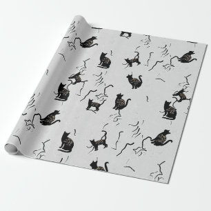 Shadowing Moon Wrapping Paper