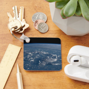 Shadows From Clouds Across The Philippine Sea Key Ring
