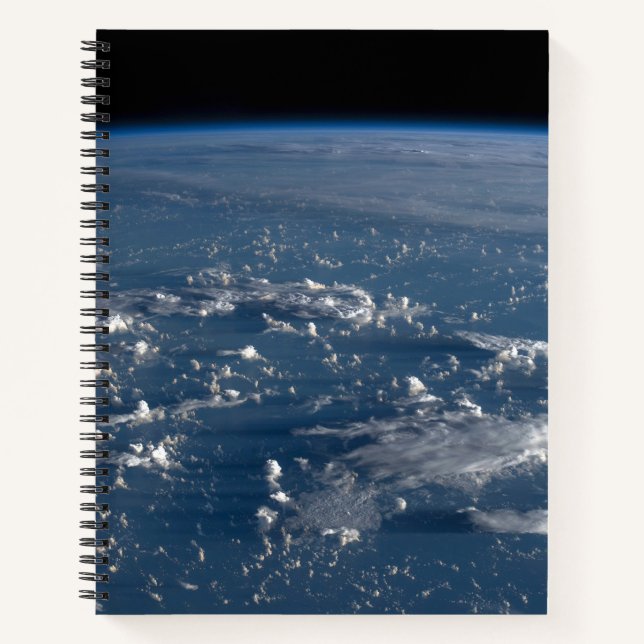 Shadows From Clouds Across The Philippine Sea Notebook (Front)