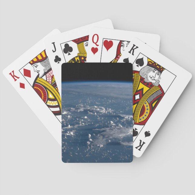 Shadows From Clouds Across The Philippine Sea Playing Cards (Back)