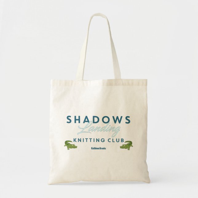 Shadows Landing Knitting Club Tote Bag (Front)