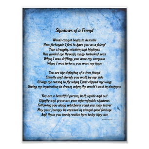 Shadows of a Friend Photo Print