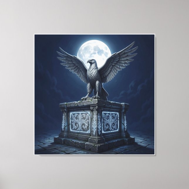 Shadows of the Ancestral Altar Canvas Print (Front)