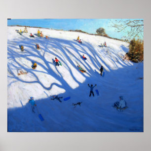 Shadows on a hill Monyash Poster
