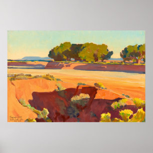 Shadows on Short Creek by Maynard Dixon Poster