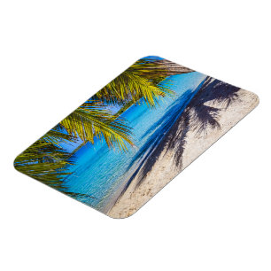 Shadows on the beach magnet