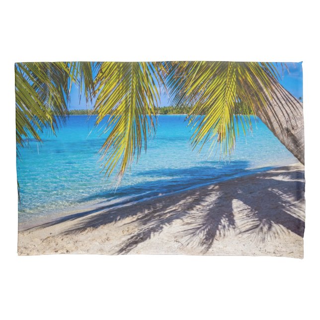Shadows on the beach pillowcase (Front)