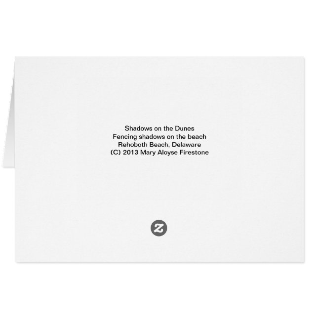 Shadows on the Dunes (Back Horizontal)