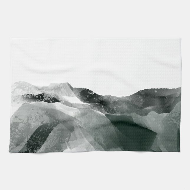 Shadows on the Ridge Tea Towel (Horizontal)